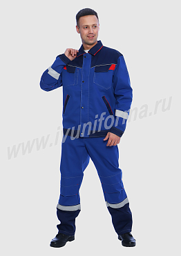 Костюм рабочий мужской арт. Р-02-87-ГР