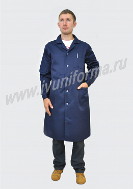 Халат рабочий мужской арт. Р-20-104-ГР
