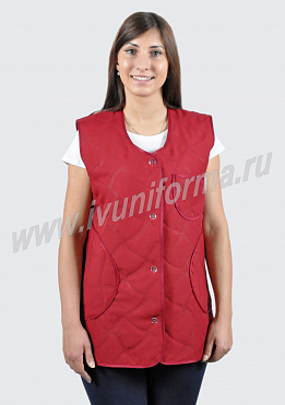 Жилет утепленный женский арт. УН-06-131-ГАБ